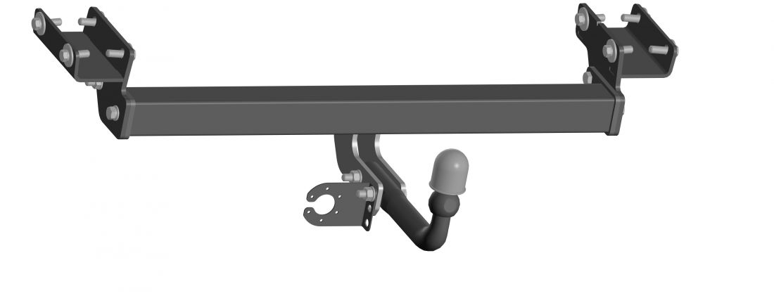 Фаркоп Jaecoo J7 2023-, Omoda C5 restyle 2024- крепление шара на двух болтах