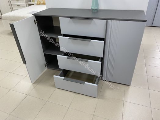 Комод 2 ств. с 4 ящиками "Вита"