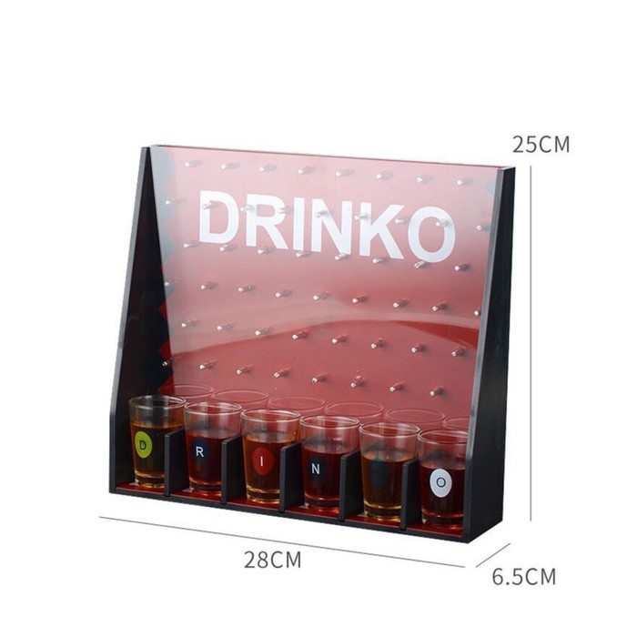 Игра "Drinko", 6 стопок, 26 х 28 см