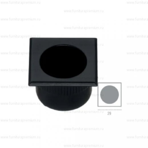 Ручка торцевая Extreza P421 для раздвижных дверей