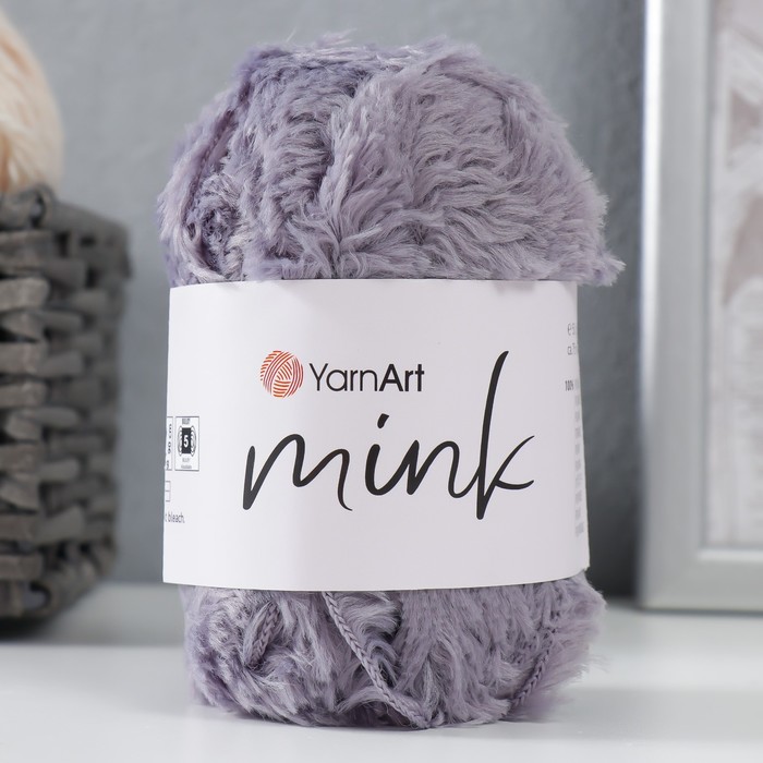 Пряжа для вязания спицами, крючком YarnArt, Mink, 100% полиамид, 75 м/50 г, (335)