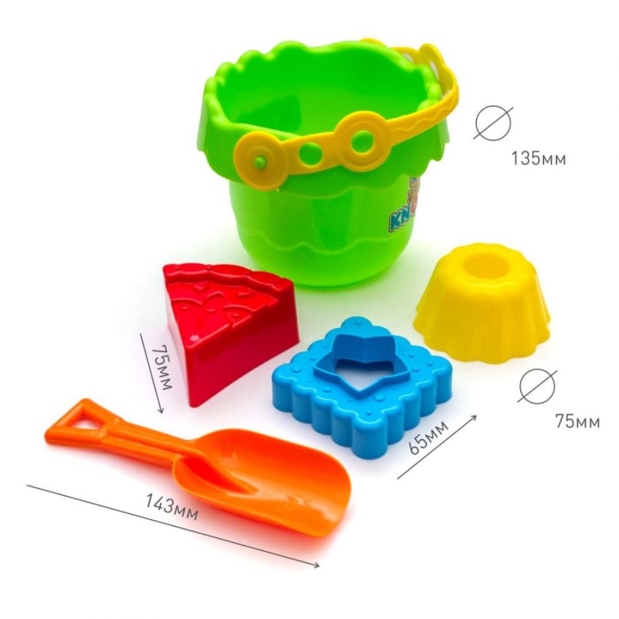 Песочный набор "Бисквит" КНОПА