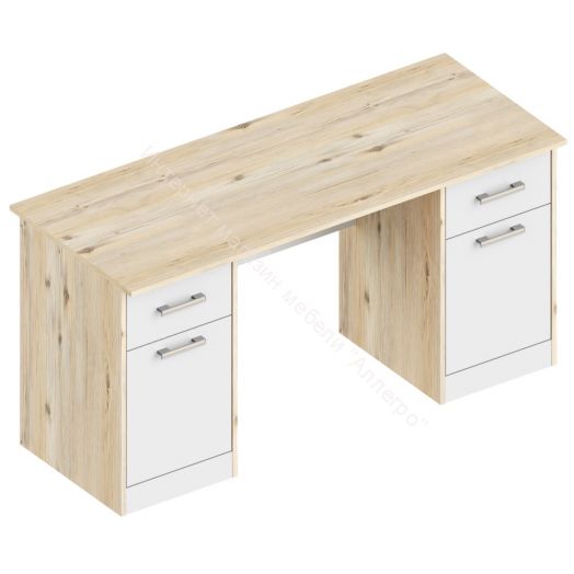 Стол письменный 2-х тумбовый "Милана"