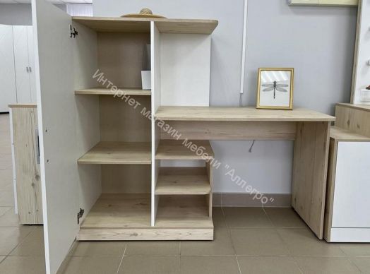 Стол письменный с пеналом "Милана" (левое исполнение)