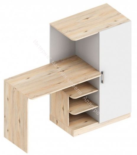 Стол письменный с пеналом "Милана" (правое исполнение)