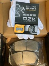 Колодки тормозные передние, DZK, керамика на Livan S6 PRO