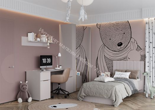 Стол письменный "Тефия" (правое исполнение)