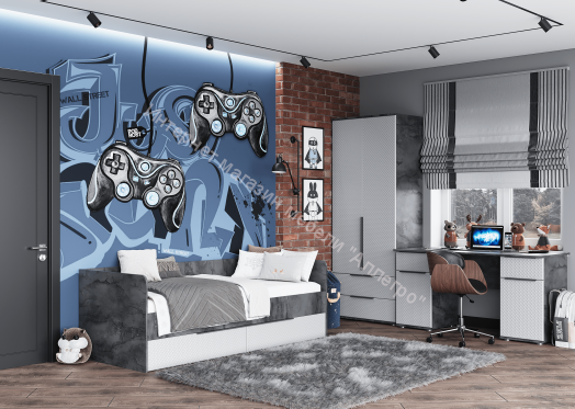 Стол письменный 2-х тумбовый "Лео 2"