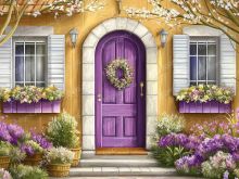 Фон стена "Flowers №29"