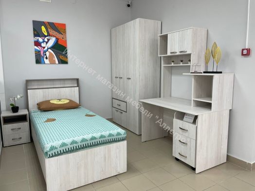 Компьютерный стол "СК-5" Велес Белый лофт