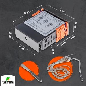 Терморегулятор/термостат универсальный с функцией нагрева и охлаждения Ringder RC-114M 10А