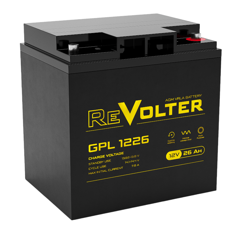 Аккумуляторная батарея Revolter GPL 1226