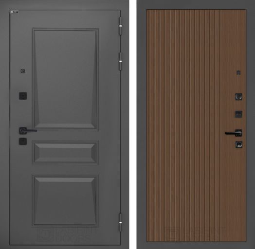 Входная дверь Лабиринт ОРЛЕАН 29 Дуб кантри темный