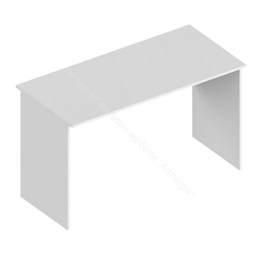 Стол письменный "Симпл" 1300 Белый лофт