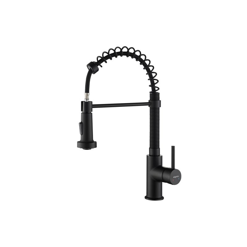 Смеситель для кухни 2 jet AQUATEK, матовый черный AQ1387MB ЕВРОПА