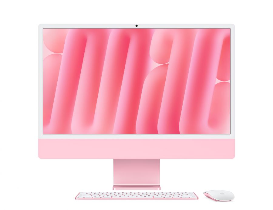 Моноблок Apple iMac 24" Retina 4,5K (M4 8C CPU, 8C GPU, 2024), 16Gb Ram, 512Gb SSD Pink