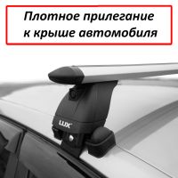 Багажник на крышу Volkswagen Polo 2020-..., Lux, крыловидные дуги