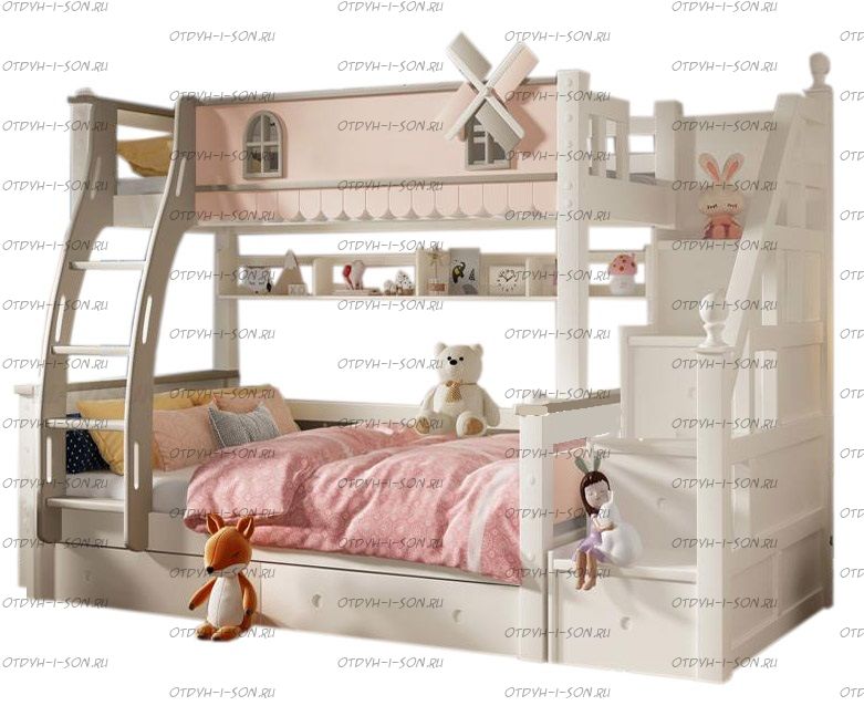Кровать двухъярусная Лейла Moulin