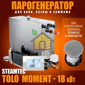 Steamtec TOLO MOMENT 180 - 18 кВт парогенераторы для хамама и турецкой бани / Серия PLATINUM