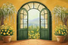 Фон стена "Toskana wall №1"