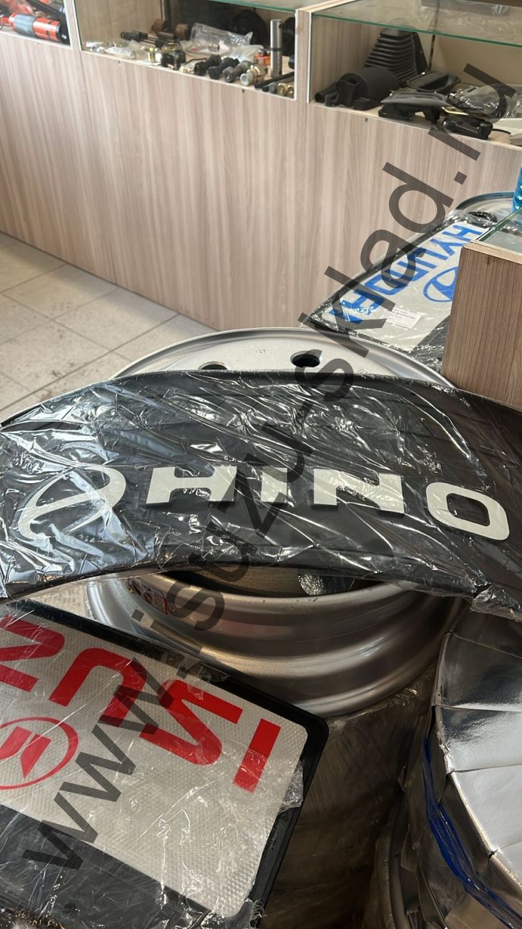 Брызговики hino 66x27 комплект на ось