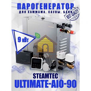 Steamtec TOLO AIO 90 - 9 кВт парогенератор для хамама и турецкой бани / Серия Premium