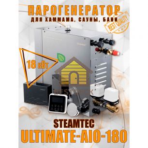 Steamtec TOLO AIO 180 - 18 кВт парогенератор для хамама и турецкой бани / Серия Premium