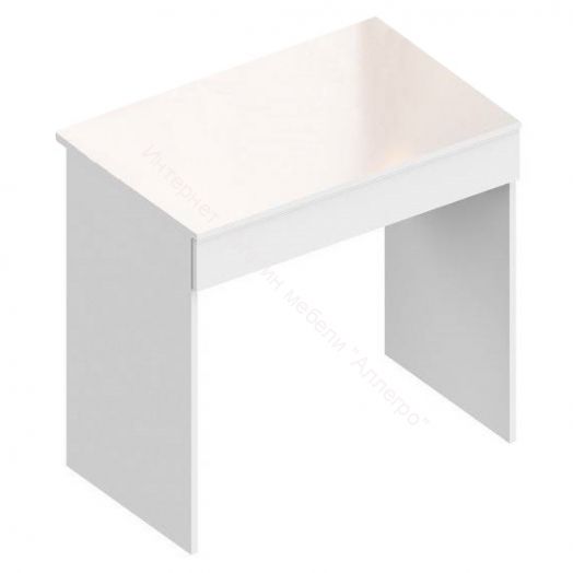 Стол гримерный (стол) Белый лофт