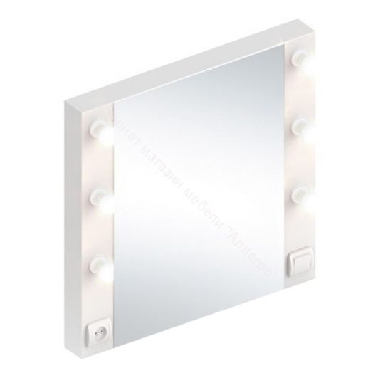 Стол гримерный (стол) Белый лофт