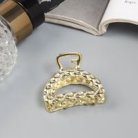 Краб для волос "Карэн" дуга, 4 см, золото