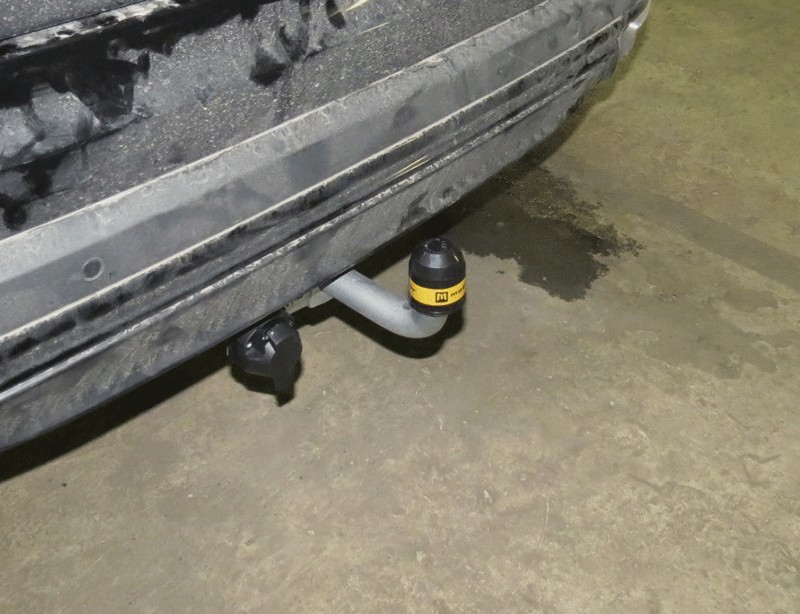 Фаркоп с оцинк. шаром Geely Tugella 2020- крепление шара на двух болтах