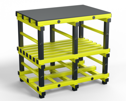 Пеленальный столик пластиковый в бассейн 1000х700х960 мм