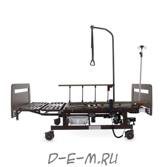 Кровать электрическая Med-Mos DB-11А (ЛДСП венге) ширина ложемента 120 см