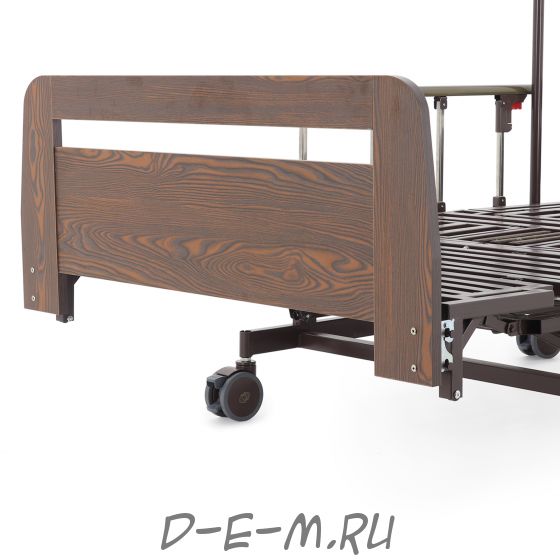 Кровать электрическая Med-Mos DB-11А (ЛДСП венге) ширина ложемента 120 см