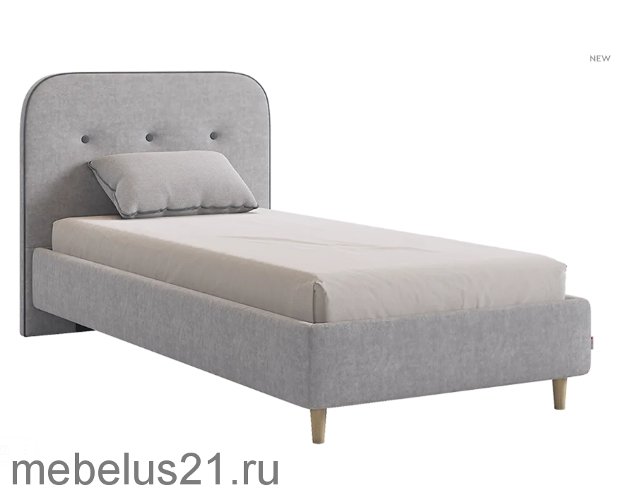 Кровать с основанием Лео 90х200 см