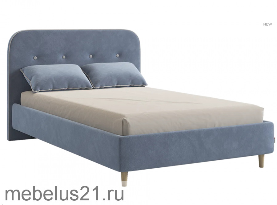 Кровать с основанием Лео 120х200 см