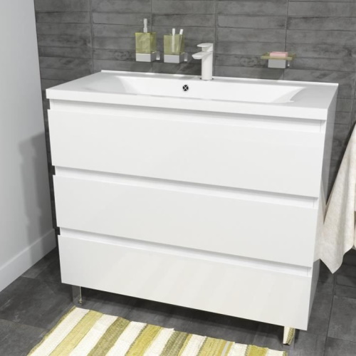 Изображение Напольная тумба с раковиной Эстет Bali New 1000х450 ФР-00009971