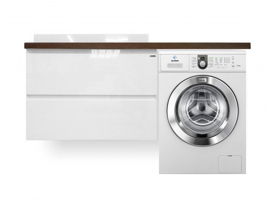 Изображение Подвесная тумба с раковиной Эстет Malibu Luxe 155 ФР-00007116