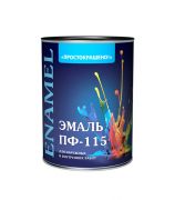 Эмаль ПФ-115 Простокрашено зеленая глянцевая 0,9 кг