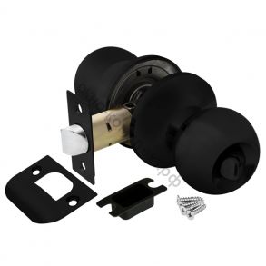 Ручка Ajax (Аякс) защелка DK682 BL-BK (6082 BL-B) (фик.) черный ID товара: 44443