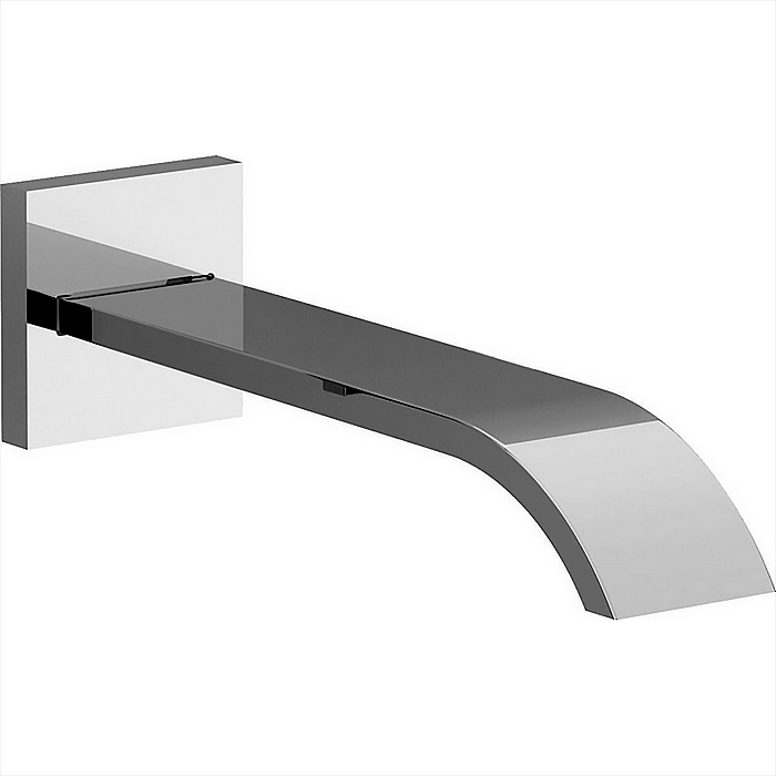 Изображение Излив настенный Cisal Wave 245 мм для ванны