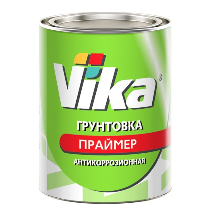 Vika Грунт антикоррозионный "Vika праймер" красно-коричневый, объем 1кг.