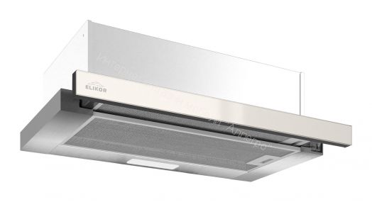 Вытяжка ELIKOR Интегра GLASS 50Н-400-В2Д (КВ II М-400-50-248) нерж/стекло бежевое