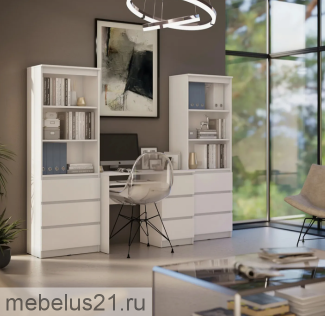 Стеллаж Норд 600 Белый