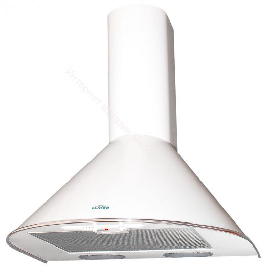 Вытяжка ELIKOR Эпсилон 50П-430-П3Л (КВ II М-430-50-58) белый серебряный кант