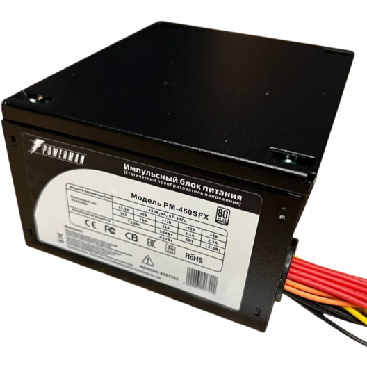 Блок питания 450W PowerMan PM-450SFX