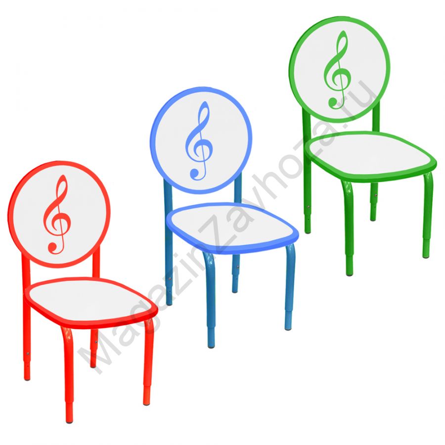 СТУЛ ДЛЯ МУЗЫКАЛЬНОГО ЗАЛА НА МЕТАЛ. КАРКАСЕ 85-2