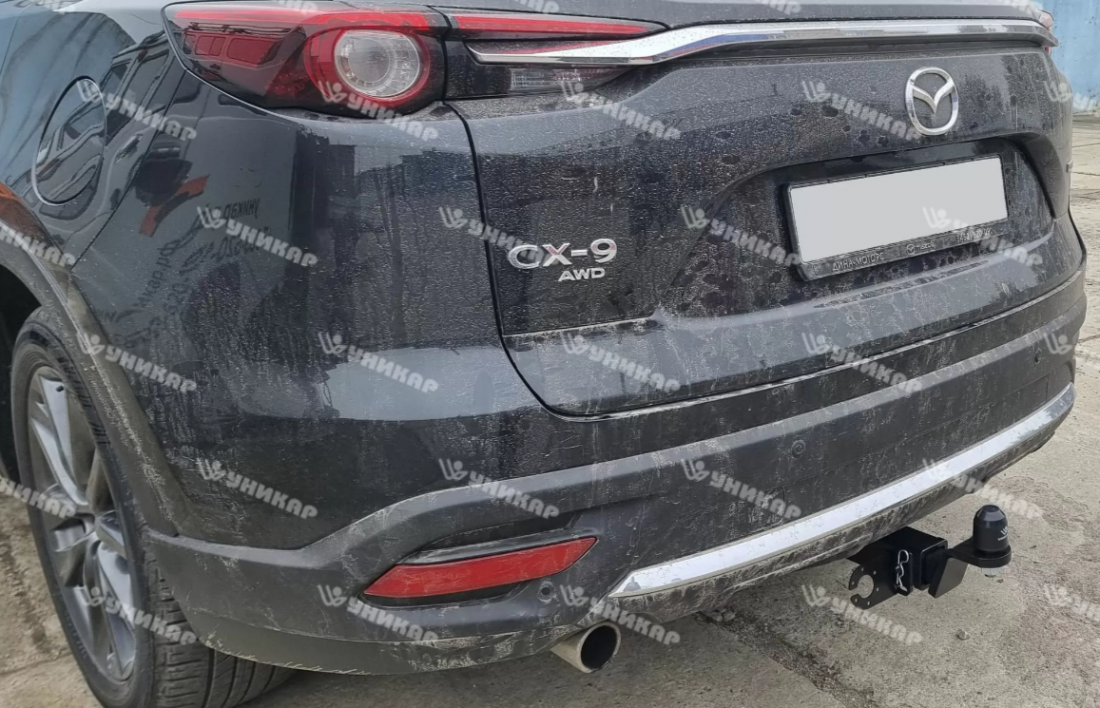 Mazda CX-9 II поколение (2015-...) под квадрат