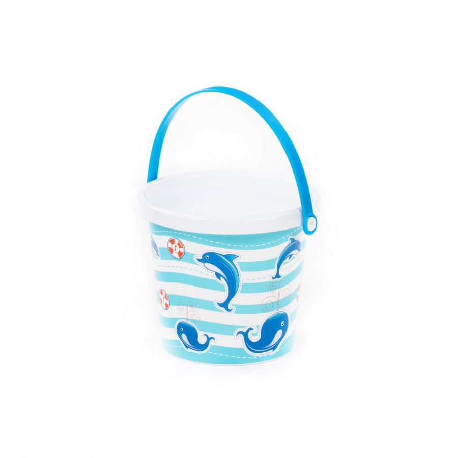 Ведро малое с наклейкой