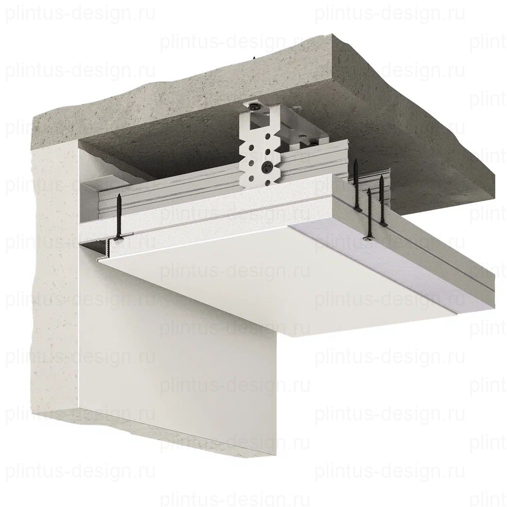 Decaro D003 универсальный теневой профиль Под покраску